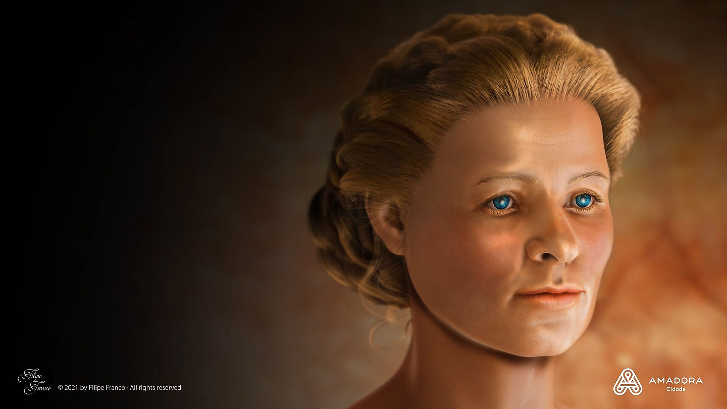 Facial Approximation of The Roman Lady of Amadora